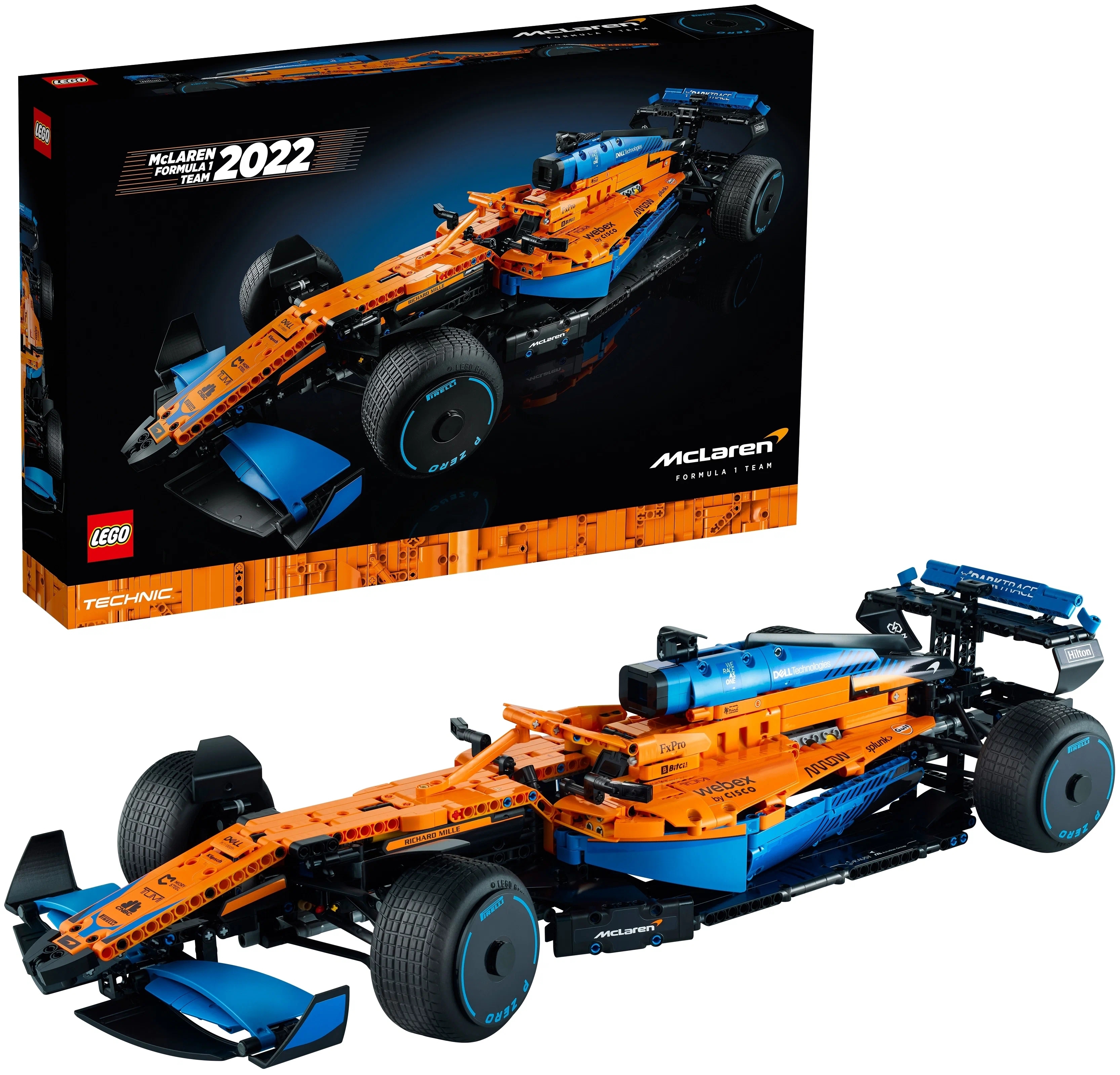 Конструктор LEGO Technic 42141 Гоночный автомобиль McLaren Formula 1 Фото 1