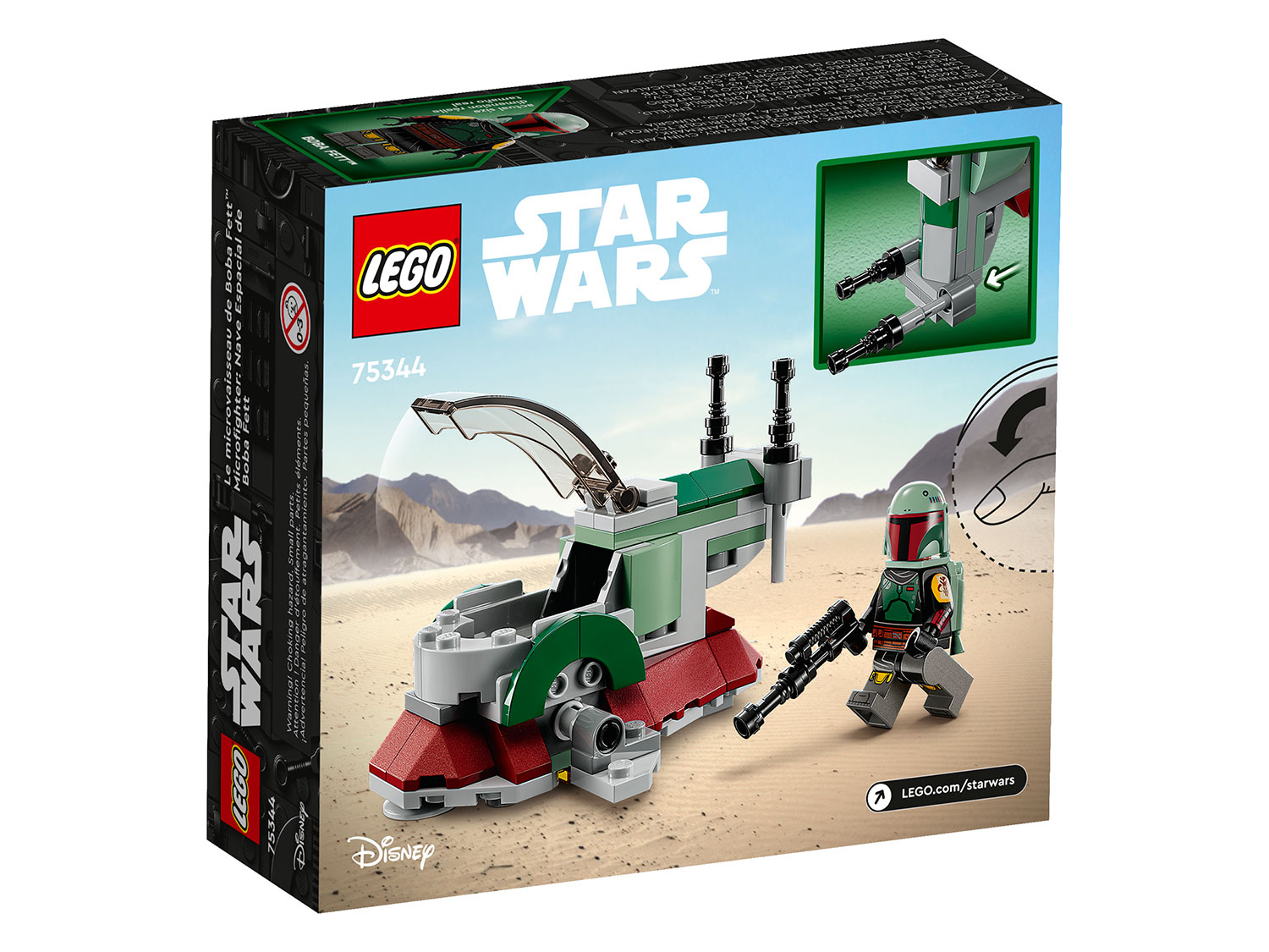 Конструктор LEGO Star Wars 75344 Звездолет Бобы Фетта Фото 4