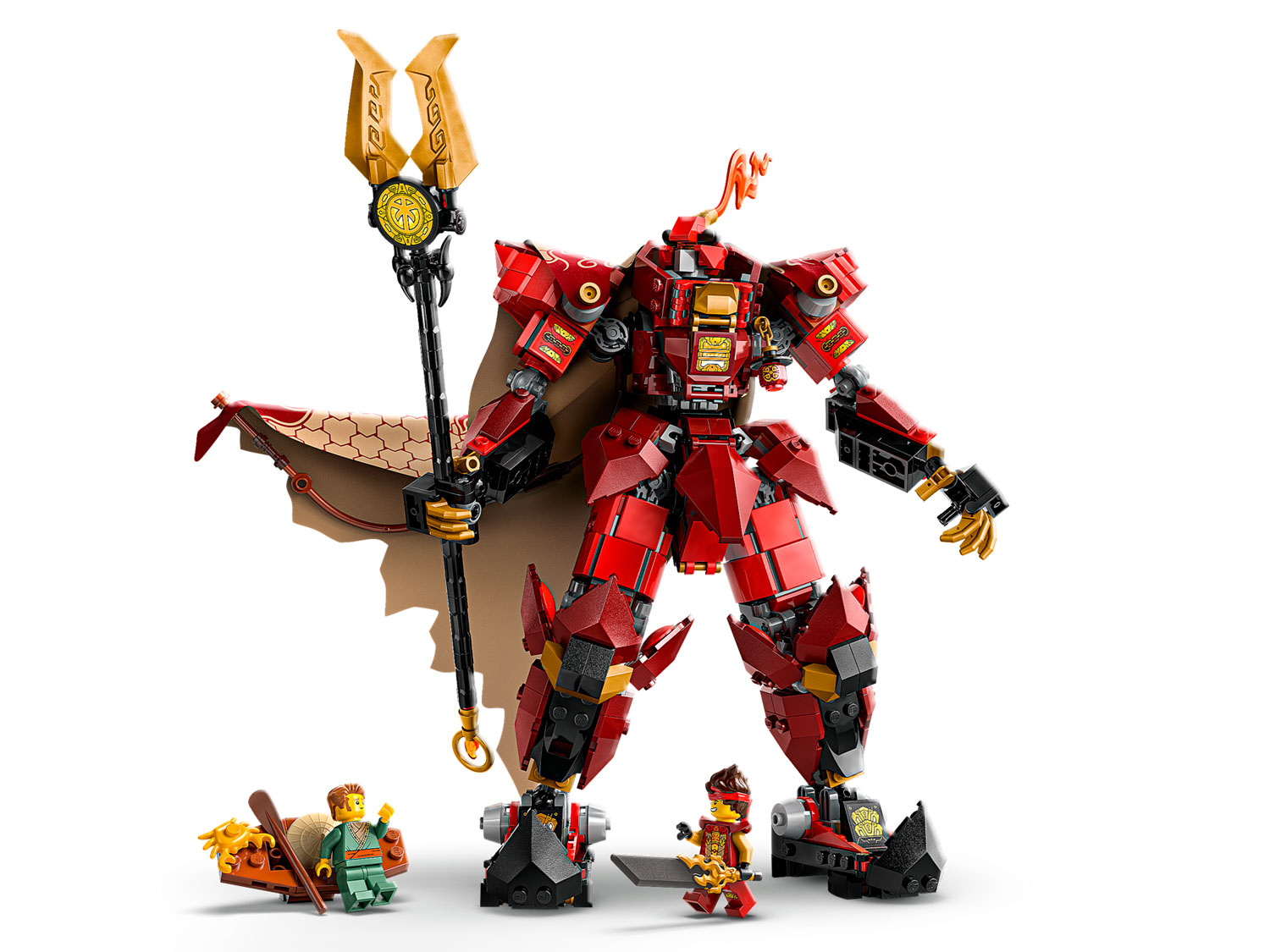 Конструктор LEGO Ninjago 71846 Боевой робот «Рыцарь огня» Фото 4