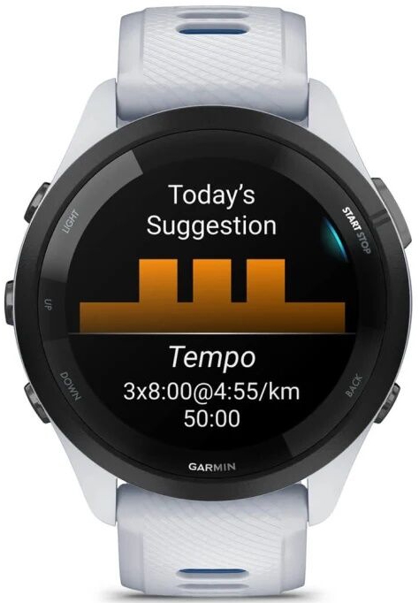 Смарт-часы  Garmin Forerunner 265, белый (010-02810-11) Фото 2