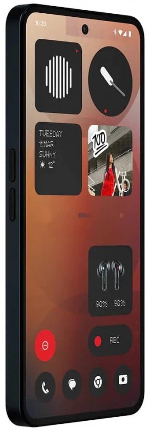 Смартфон Nothing Phone (3a) 12/256Гб, черный Фото 2