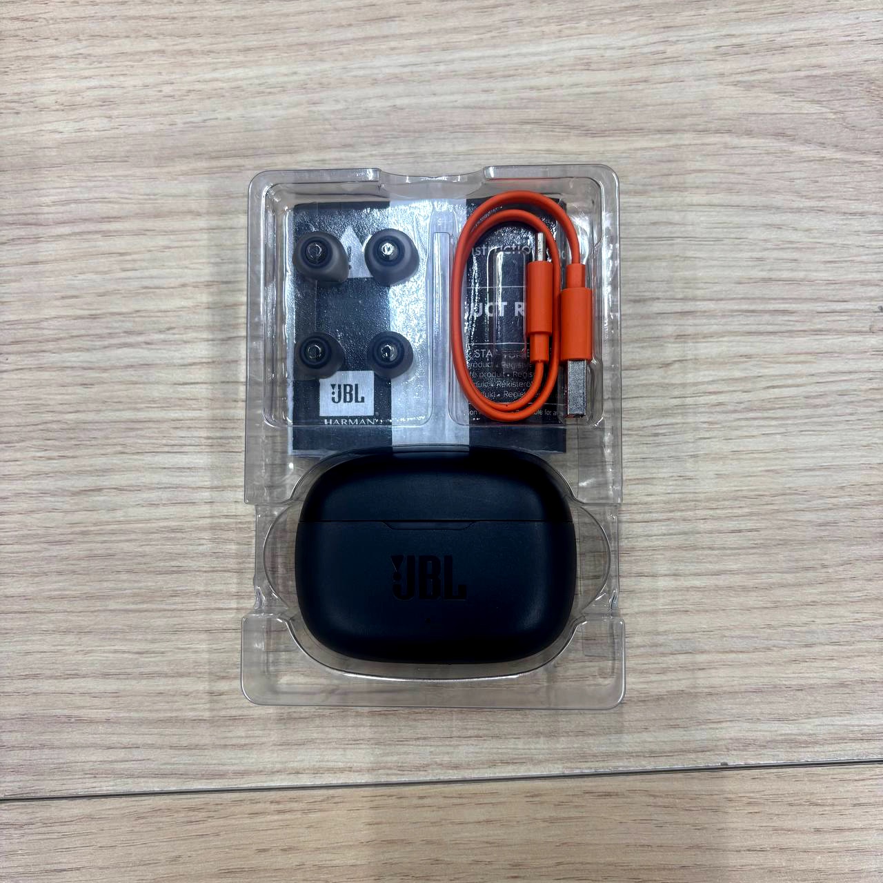 Беспроводные наушники JBL Wave 200, черный Фото 2