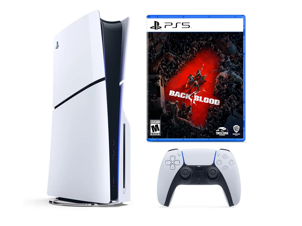 Игровая приставка Sony PlayStation 5 Slim + игра Back 4 Blood Фото 0