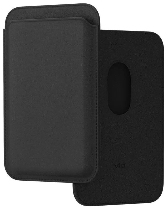 Картхолдер VLP из экокожи с MagSafe, черный (7930110934403) Фото 0