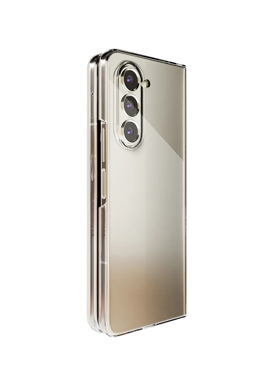 Чехол VLP Crystal Case для Samsung Z Fold 5, прозрачный Фото 1