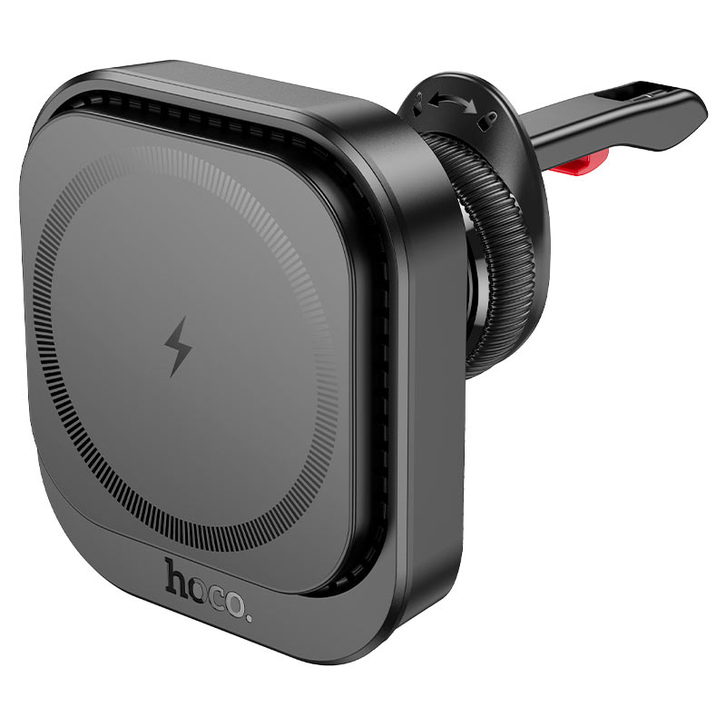 Держатель автомобильный HOCO HW23 Might 15W, черный Фото 1
