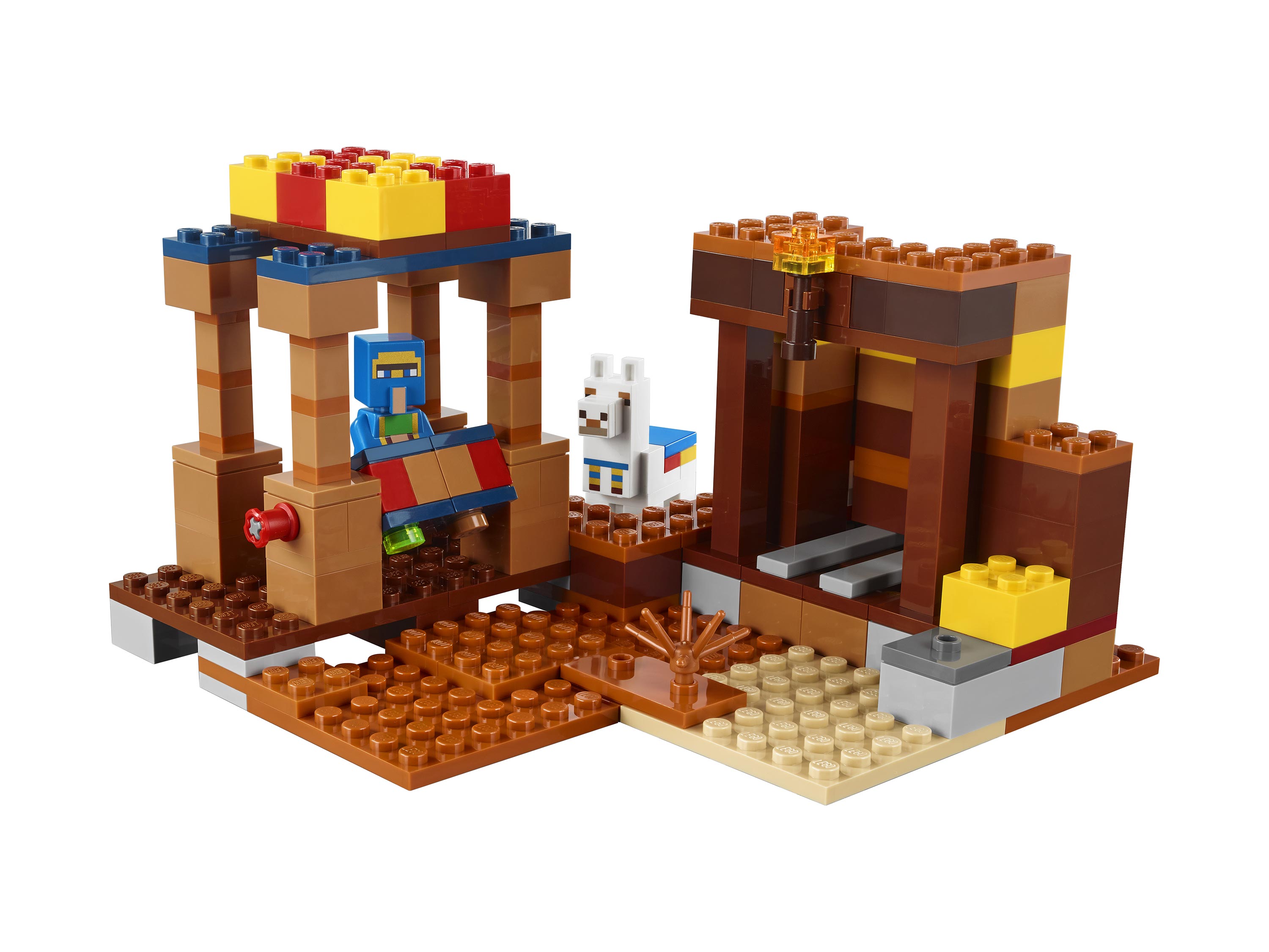 Конструктор LEGO Minecraft 21167 Торговый пост Фото 4