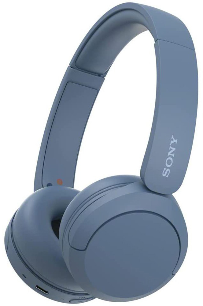 Беспроводные наушники Sony WH-CH520, Blue Фото 0