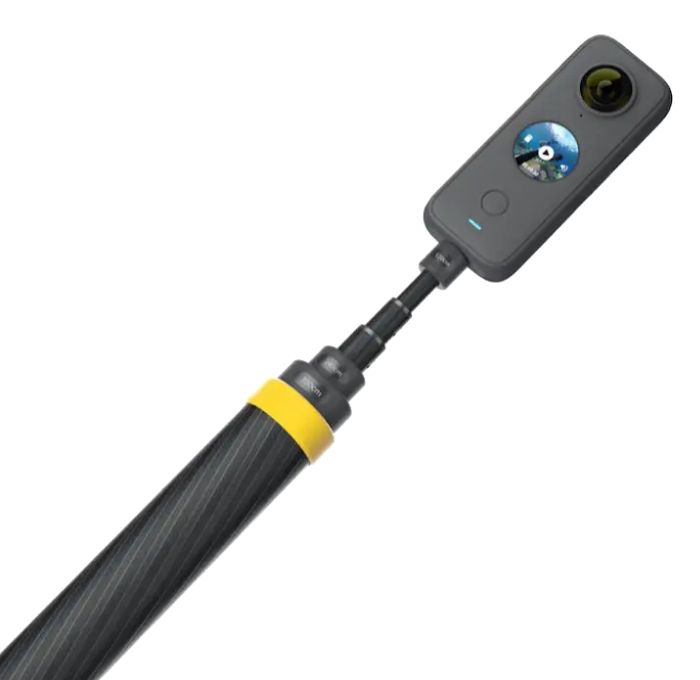 Телескопическая селфи-палка Insta360 Extended Edition Selfie Stick 3 м, карбон Фото 3