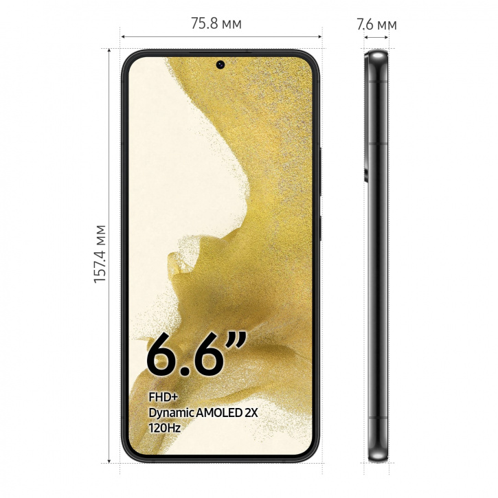 Смартфон Samsung Galaxy S22+ 8/128Гб (черный фантом) Фото 5