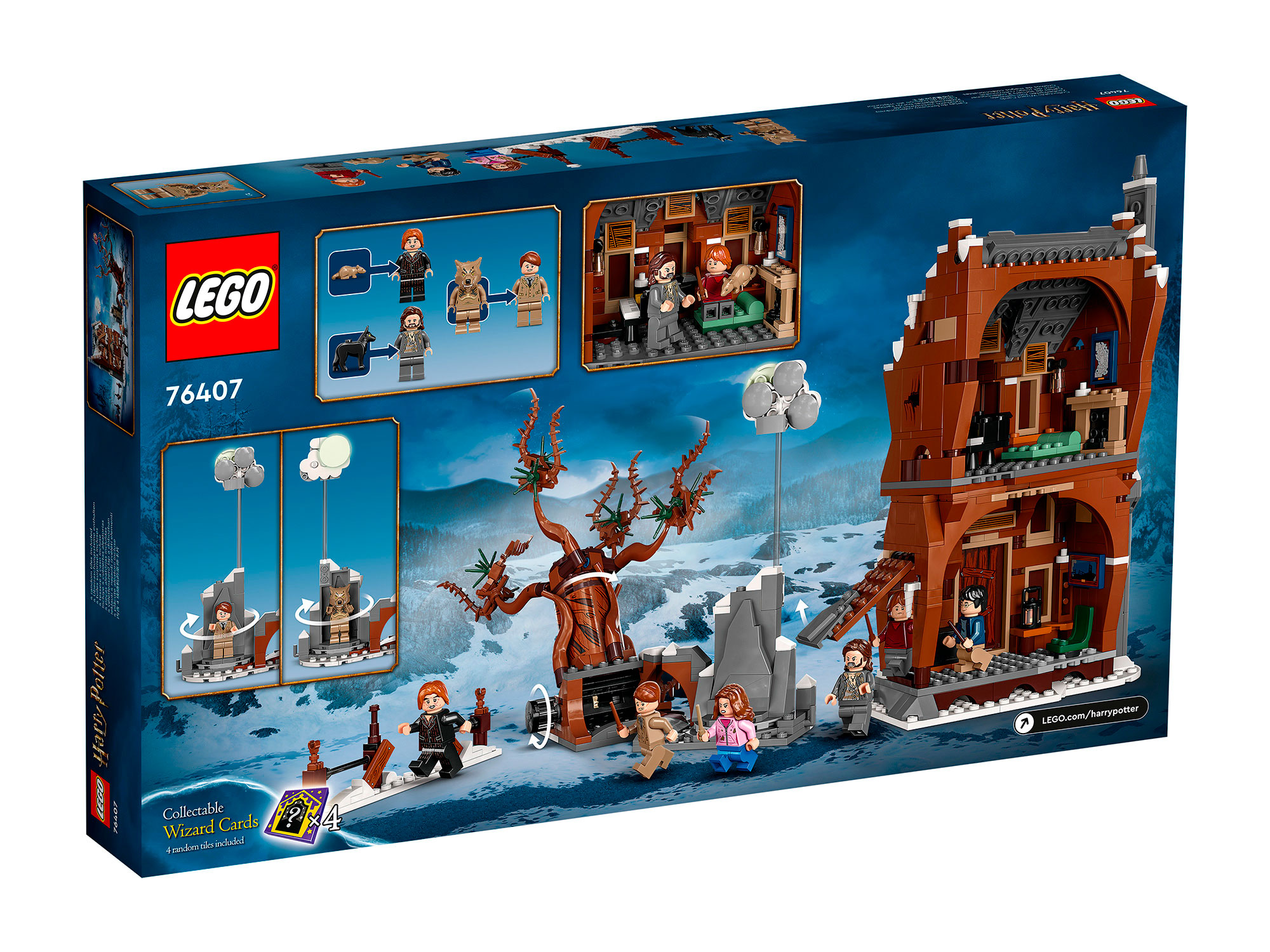 Конструктор LEGO Harry Potter 76407 Визжащая хижина и Гремучая Ива Фото 7