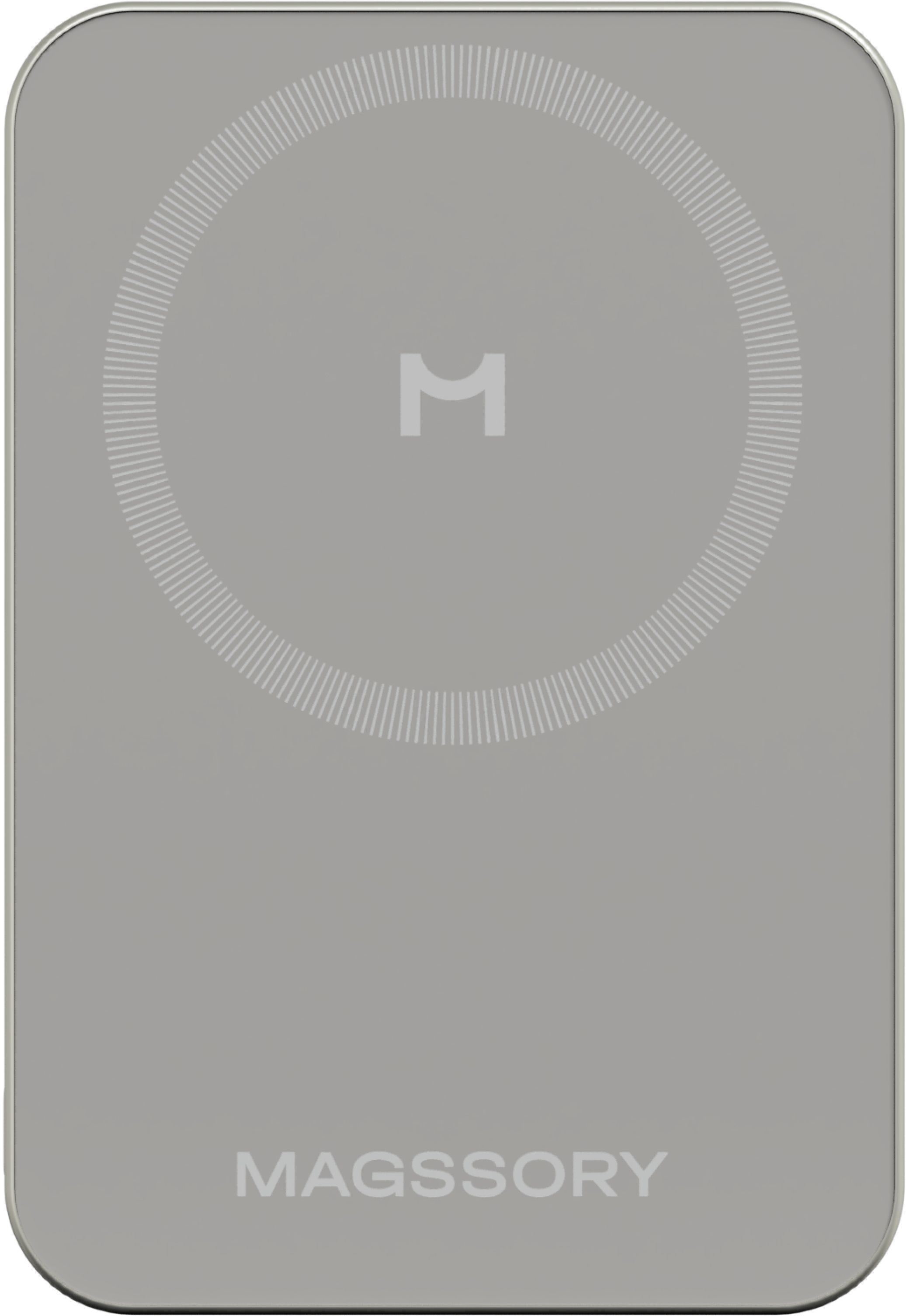 Зарядное устройство Magssory Powerbank Pride MagSafe 10000 mAh, титан Фото 4