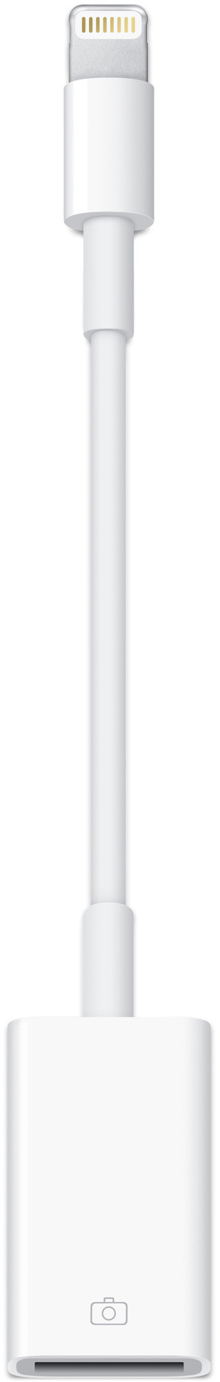 Адаптер Apple Lightning - USB для подключения камеры (MD821), белый Фото 0