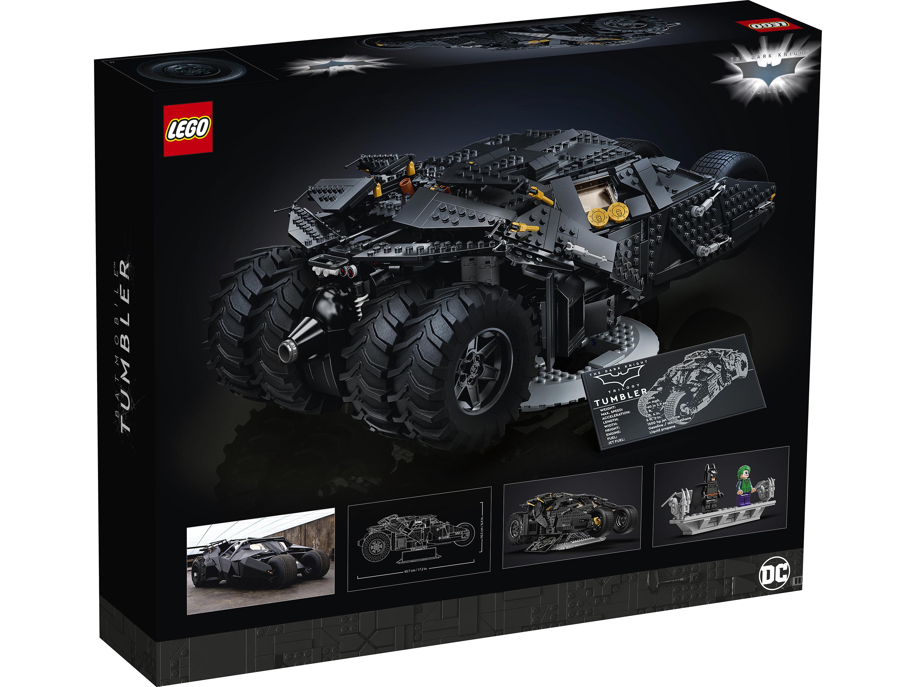 Конструктор LEGO Super Heroes 76240 Бэтмобиль «Тумблер» Фото 12