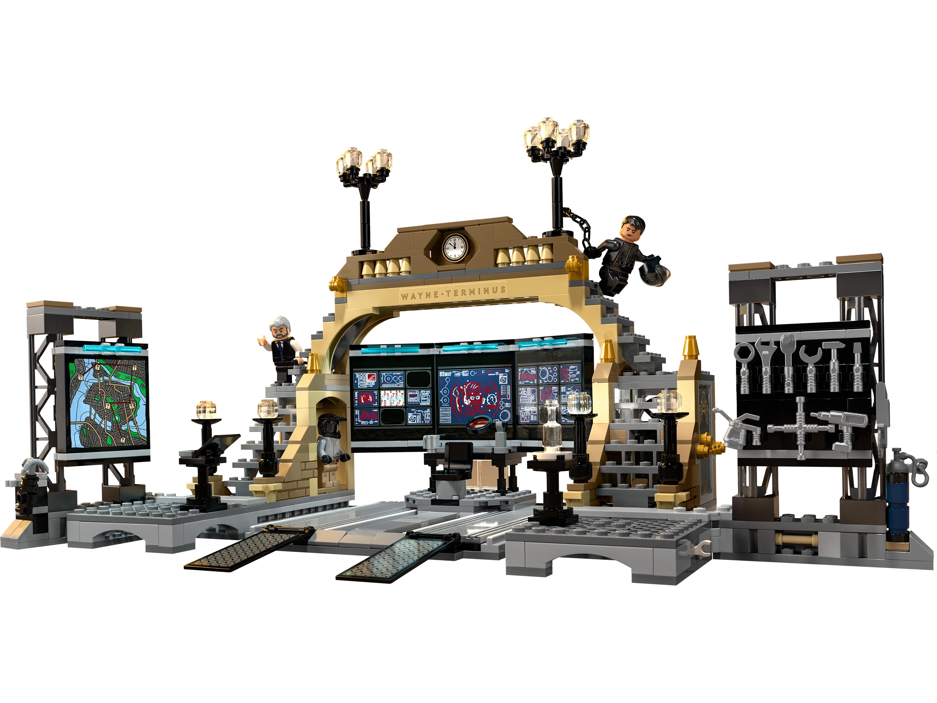 Конструктор LEGO Super Heroes 76183 Бэтпещера: схватка с Загадочником Фото 1