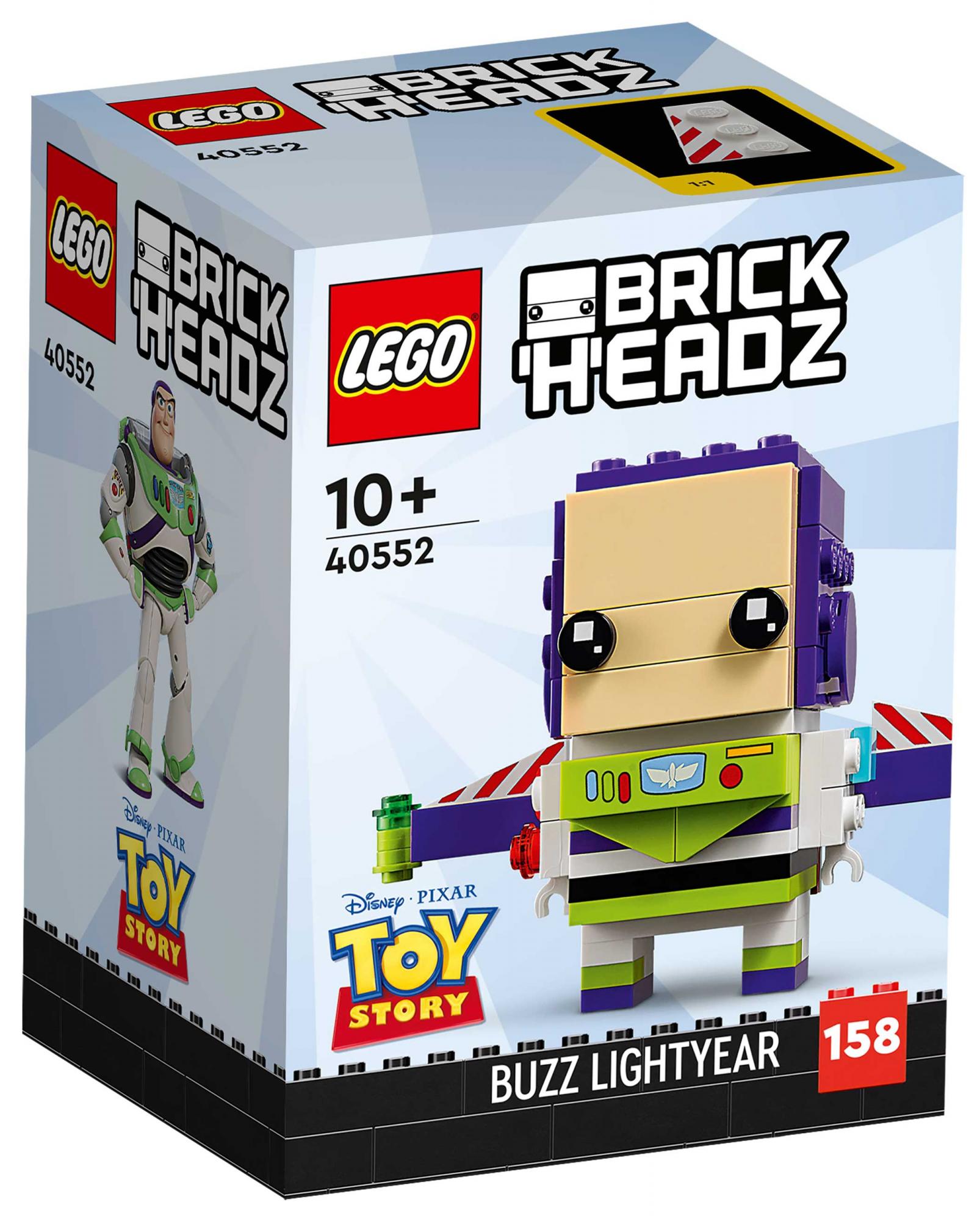 Конструктор LEGO BrickHeadz 40552 Базз Лайтер Фото 0