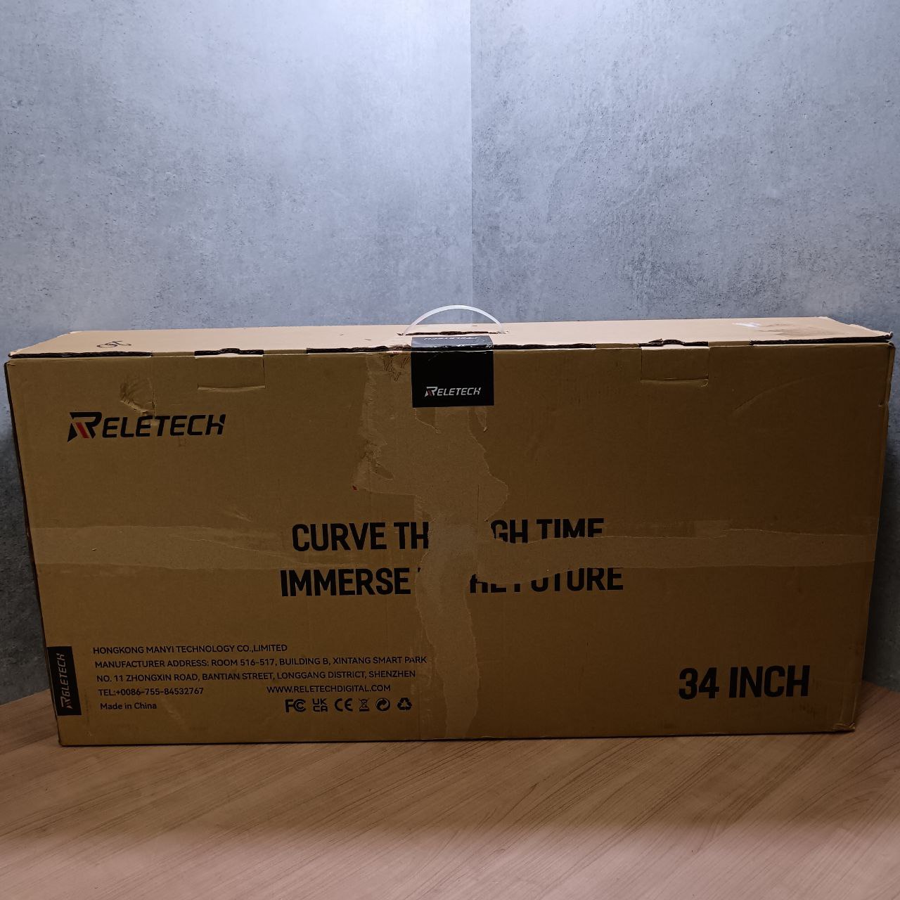 Монитор Reletech G34WQ, черный Фото 2