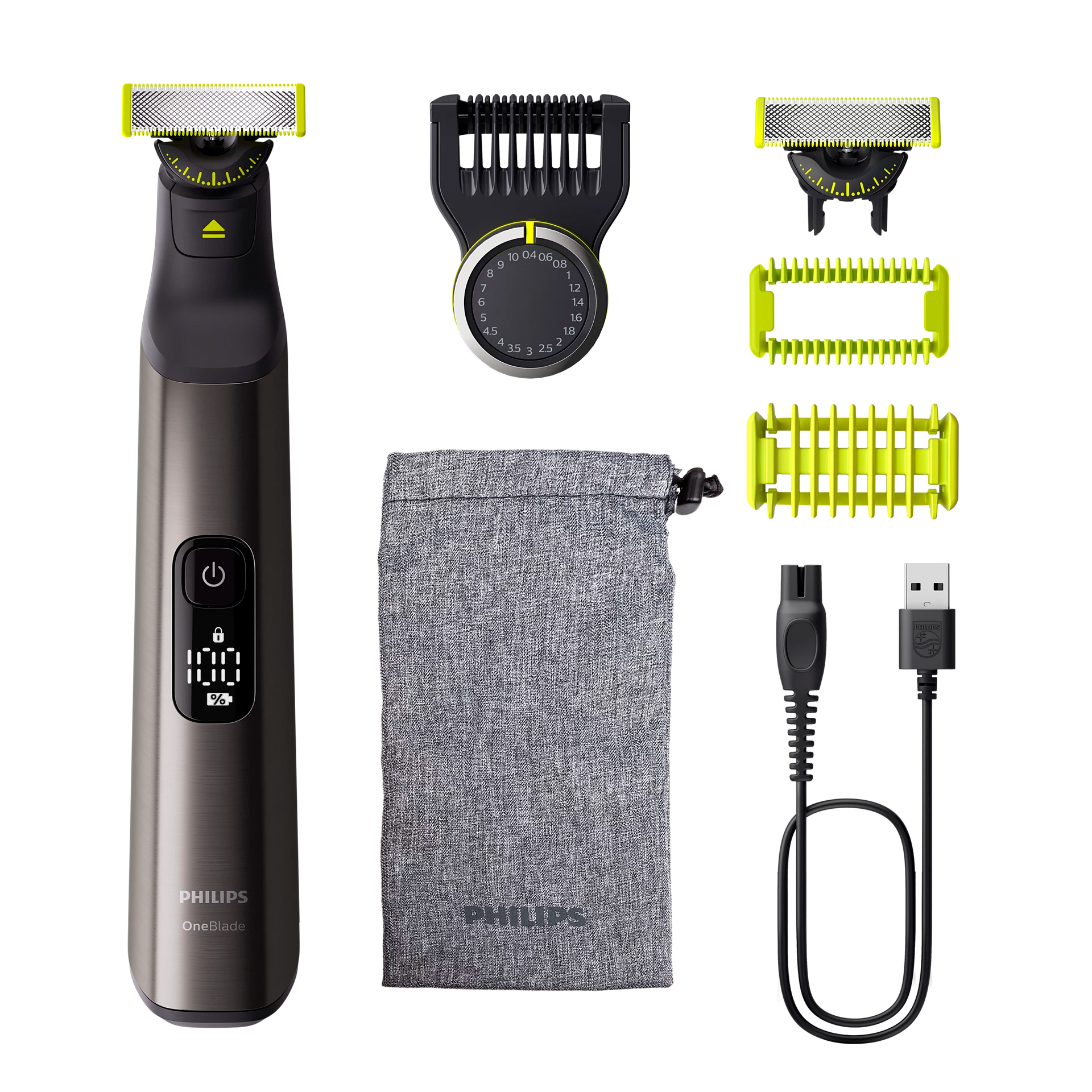 Триммер Philips QP6552/15, серый_element_detail_photo
