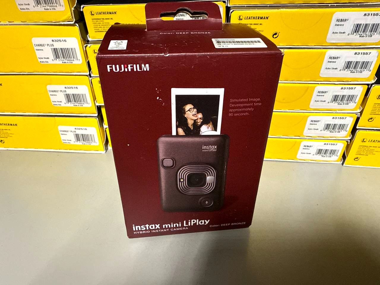 Fujifilm Instax Mini LiPlay, Deep Bronze Фото 1