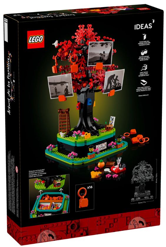 Конструктор LEGO Ideas 21346 Семейное дерево Фото 5