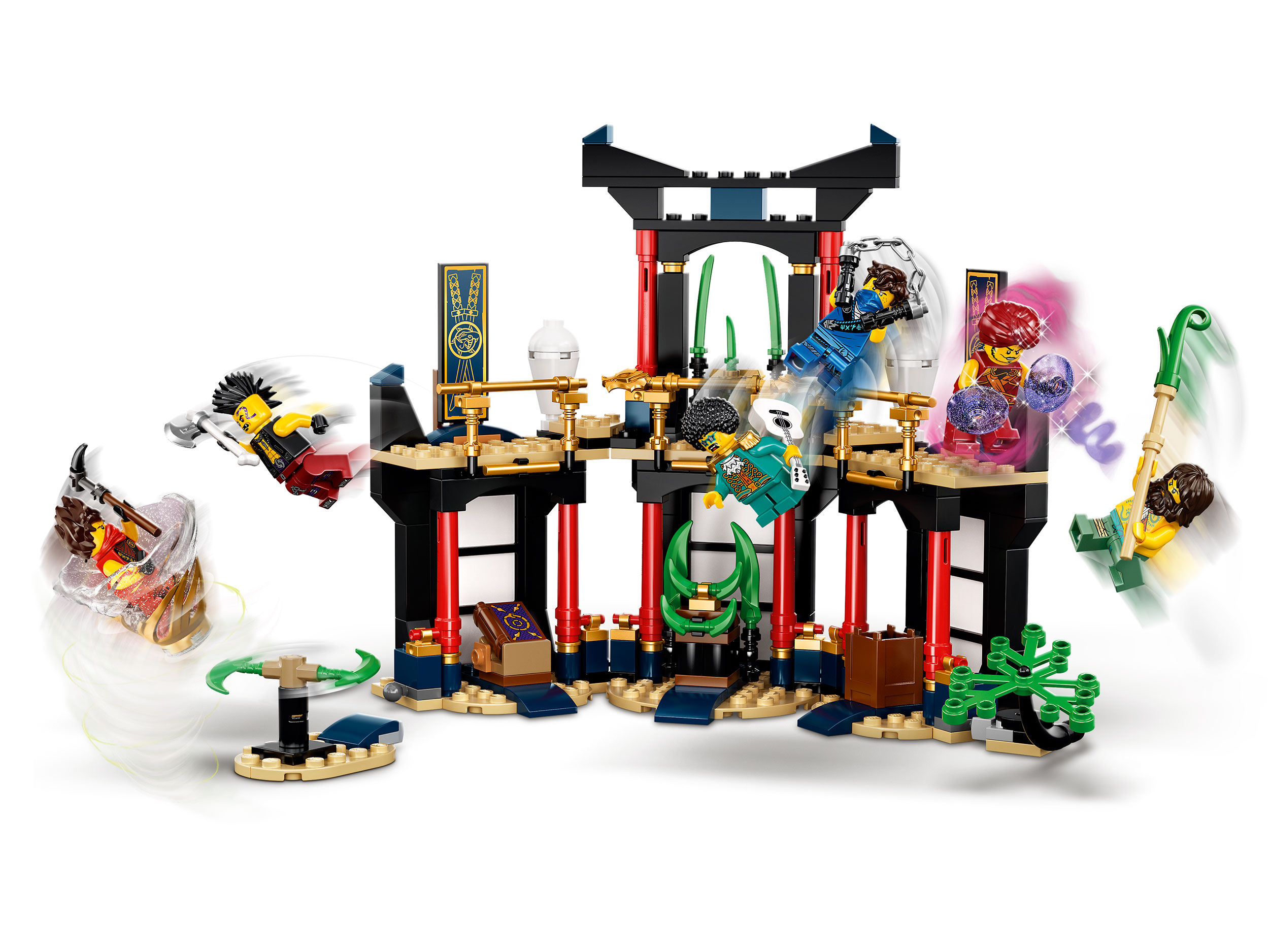 Конструктор LEGO Ninjago 71735 Турнир стихий Фото 1