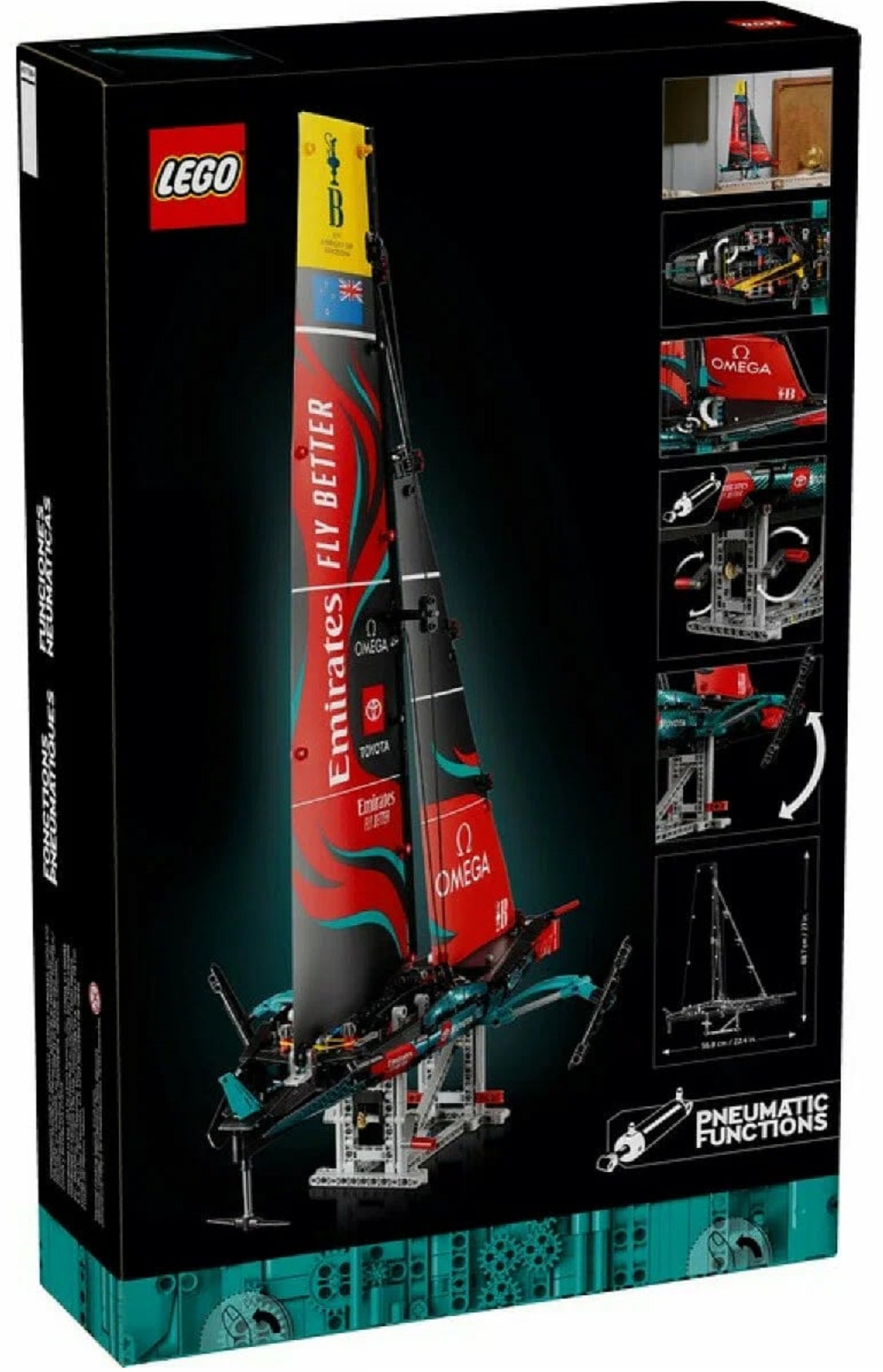 Конструктор LEGO Technic 42174 Яхта AC75 команды Эмирейтс Новой Зеландии Фото 0