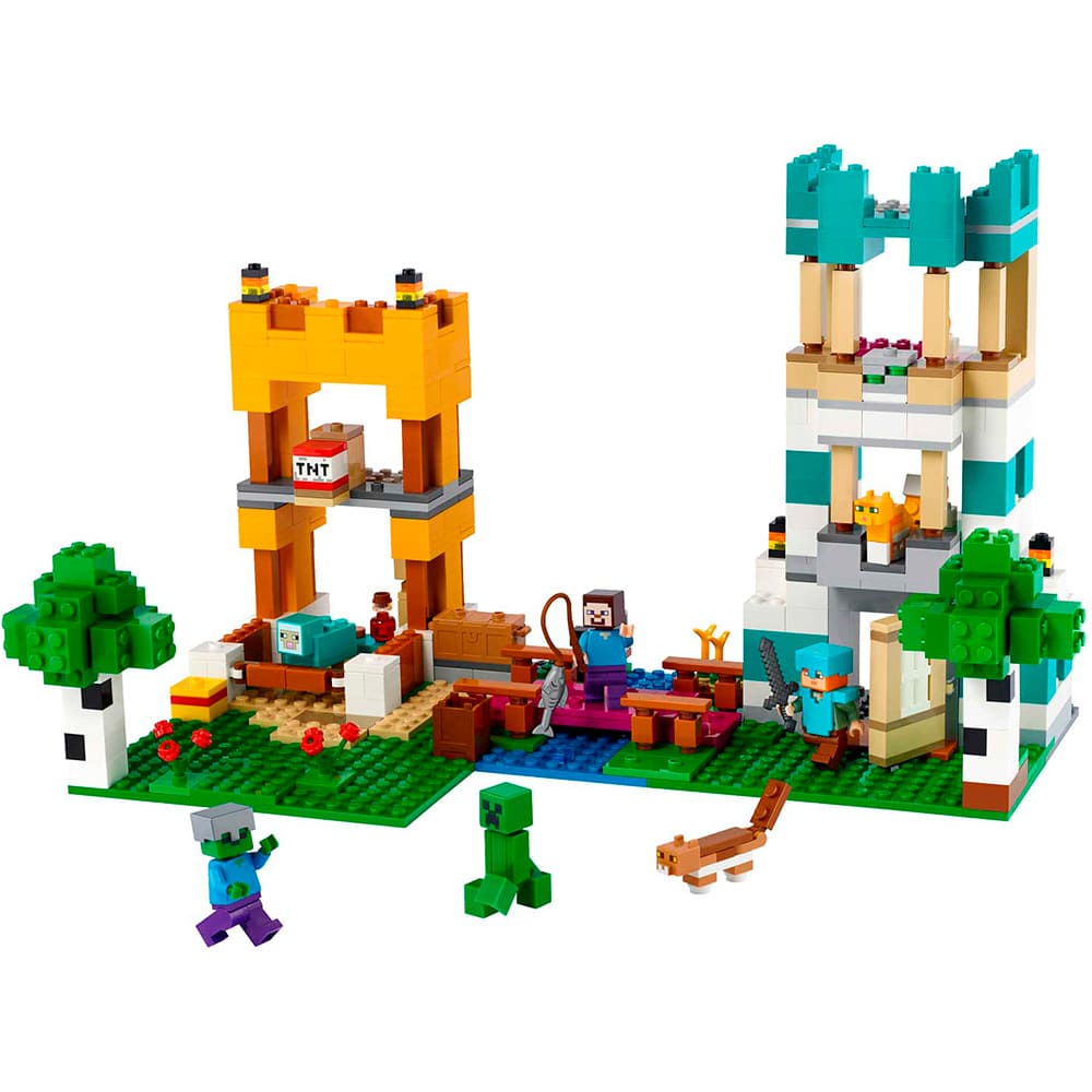 Купить Конструктор LEGO Minecraft, The Crafting box 4.0 в Москве - Цена,  характеристики, доставка и самовывоз | 21249