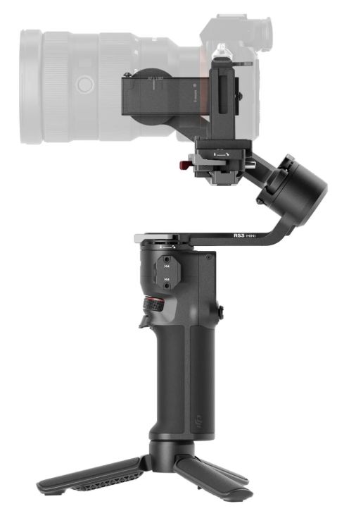 Электрический стабилизатор для зеркального фотоаппарата DJI RS 3 Mini, черный Фото 5