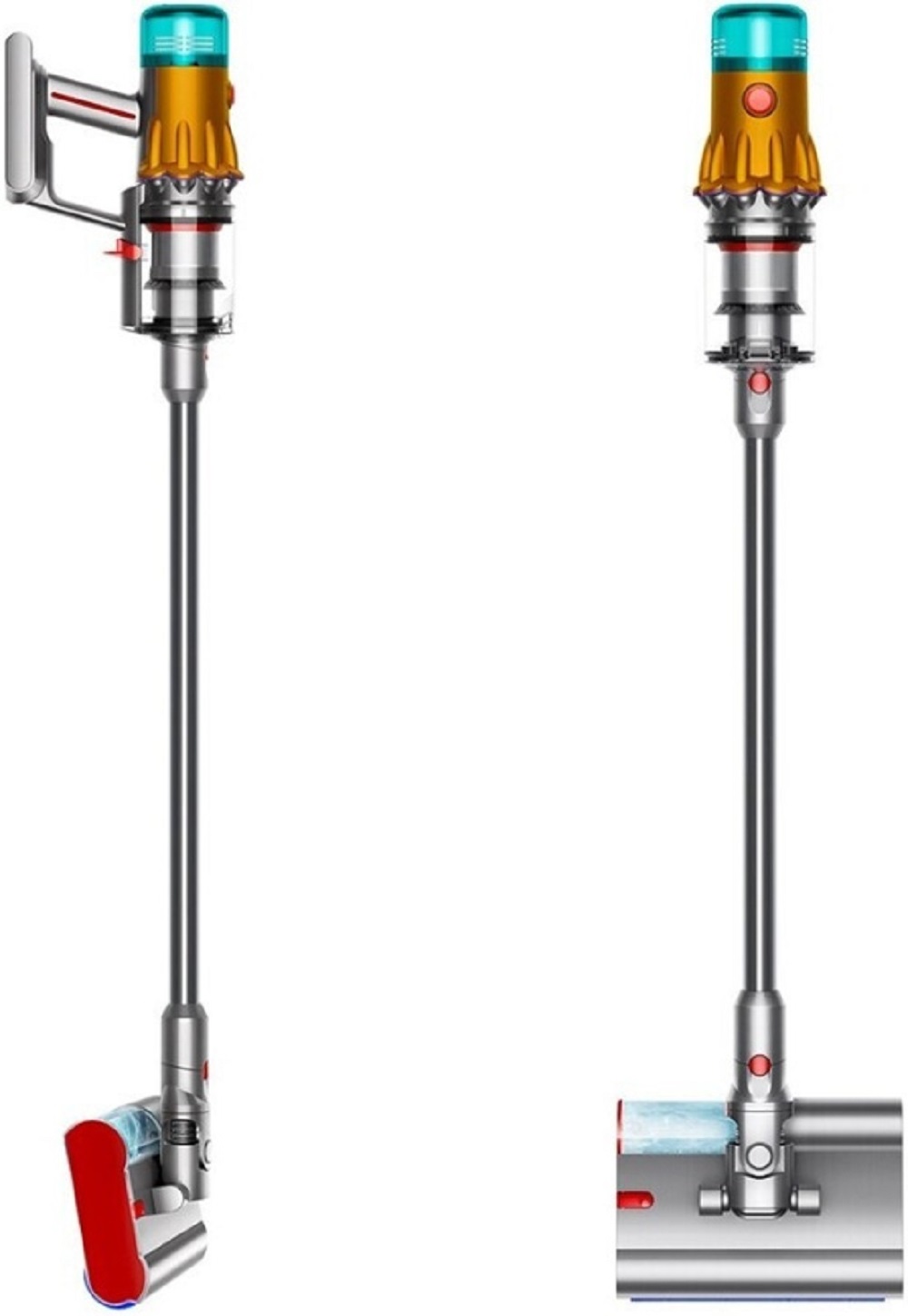 Пылесос Dyson V12S Detect Slim Submarine, серый (485350-01) Фото 1