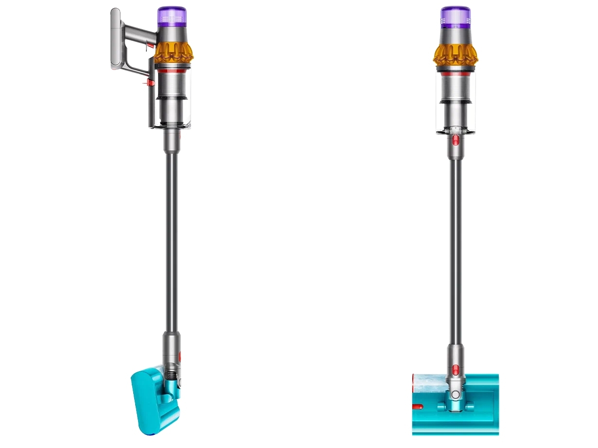 Пылесос Dyson V15s Detect Submarine (SV47), yellow/nickel Фото 1