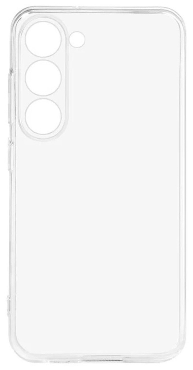 Силиконовый чехол для Samsung Galaxy S24 Plus, прозрачный Фото 0