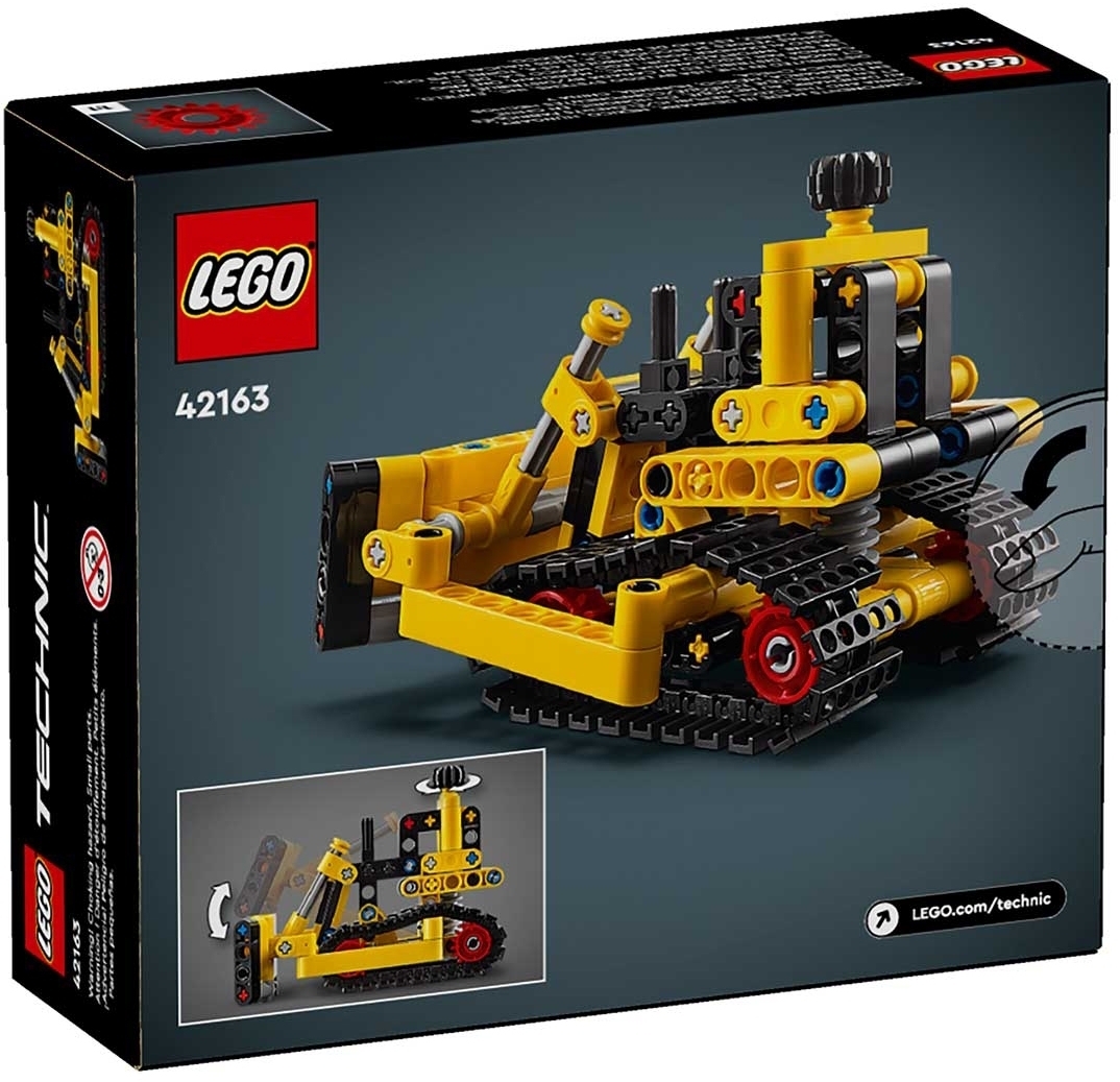 Конструктор LEGO Technic 42163 Сверхмощный бульдозер Фото 4