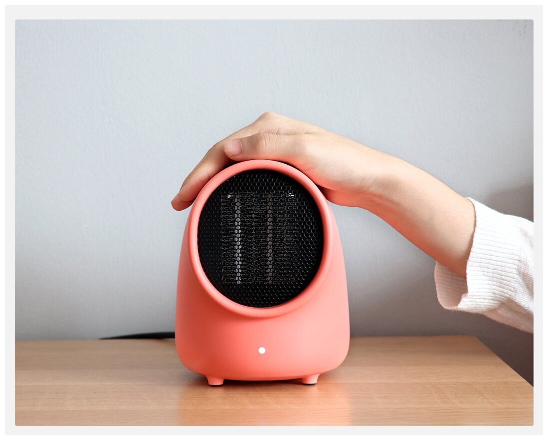 Тепловентилятор (обогреватель) Xiaomi Sothing Mini Warmbaby Heater, Pink Фото 2