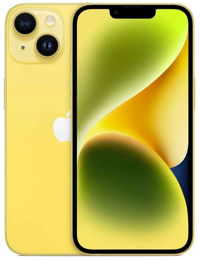 Смартфон Apple iPhone 14 256Гб, (Желтый) Yellow Фото 0