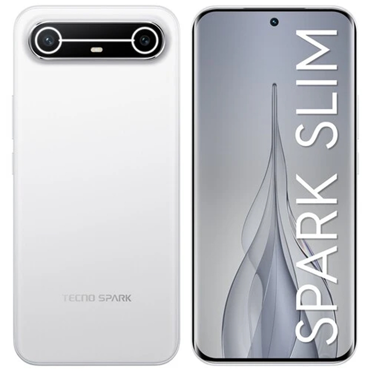 Смартфон Tecno Spark Slim 8/256 ГБ, белый Фото 1