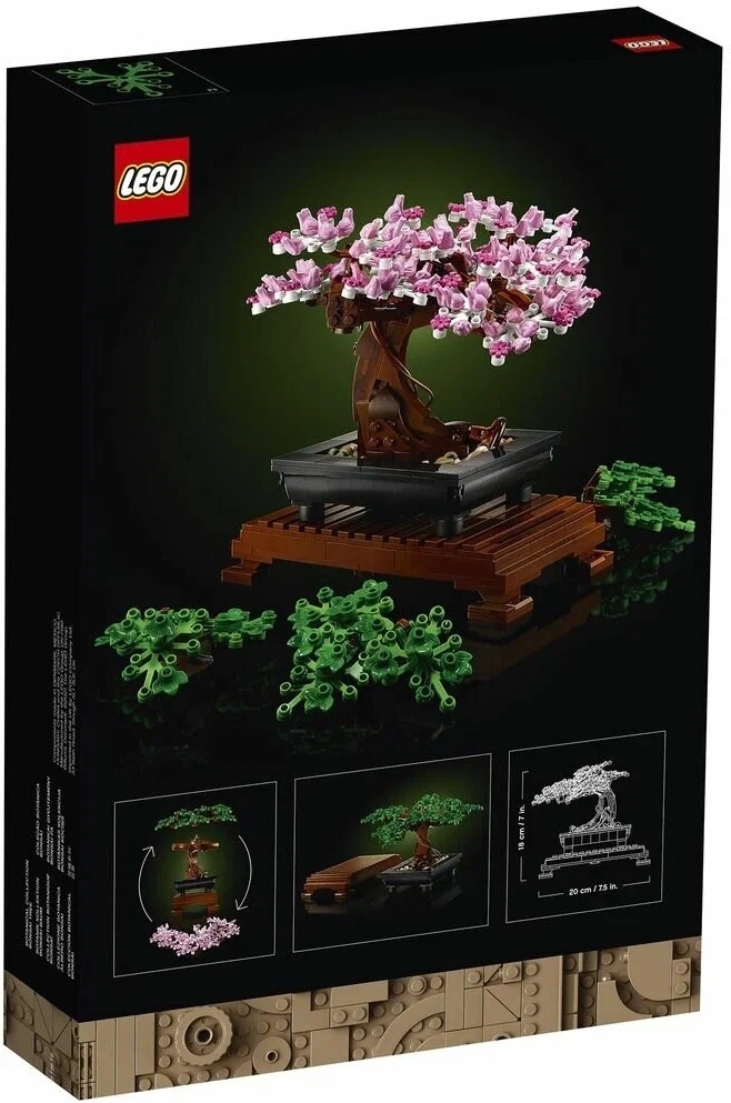 Конструктор LEGO Icons Бонсай 10281 Фото 6