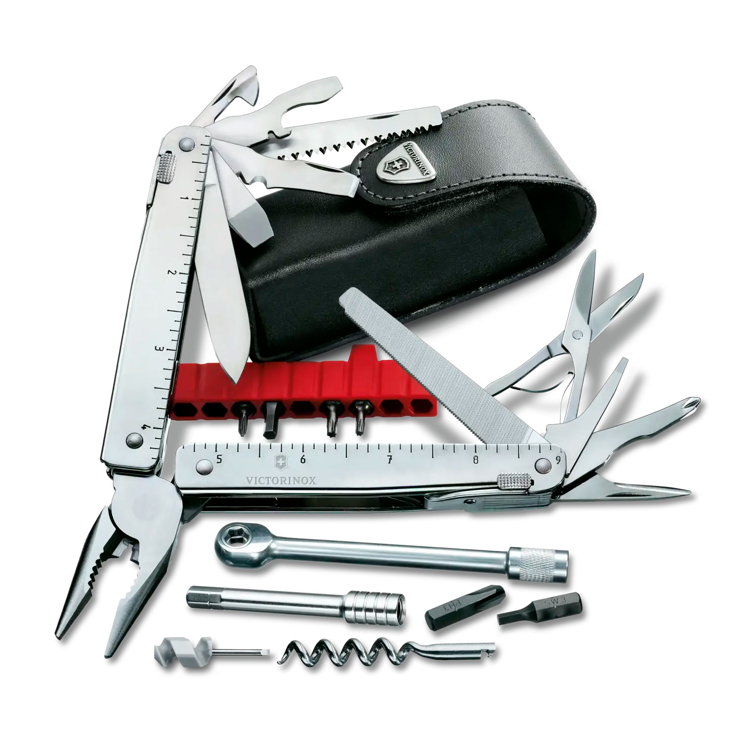 Мультитул Victorinox Swiss Tool X Plus Ratchet, серебристый_element_detail_photo