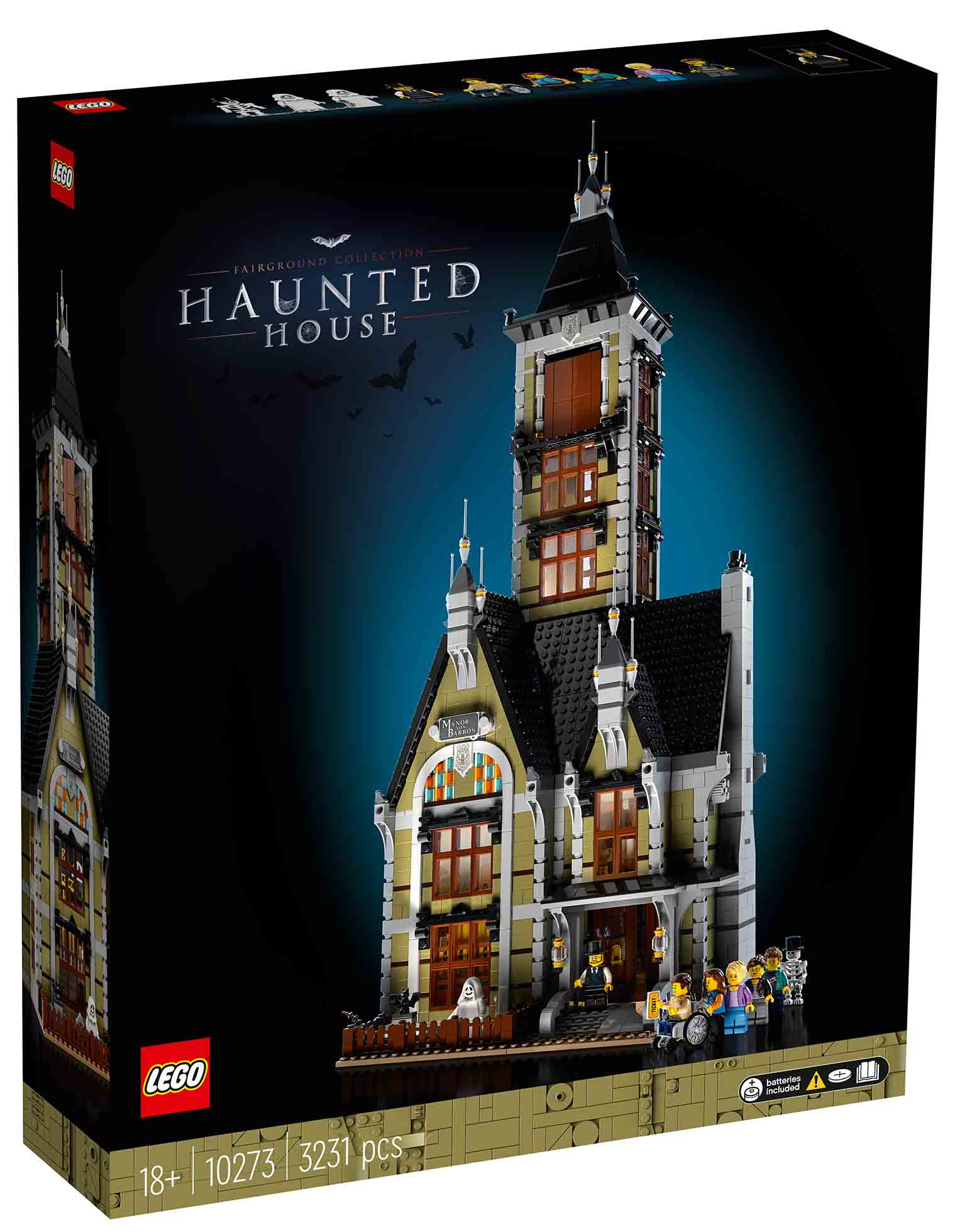 Конструктор LEGO Creator Дом с привидениями (10273) Фото 0