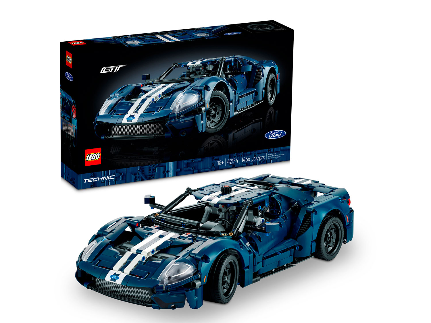 Конструктор LEGO Technic 42154 Ford GT 2022 Фото 12