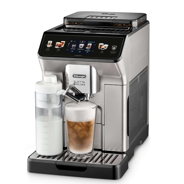 Кофемашина DeLonghi Eletta Explore ECAM 450.65.S, серебристый Фото 1