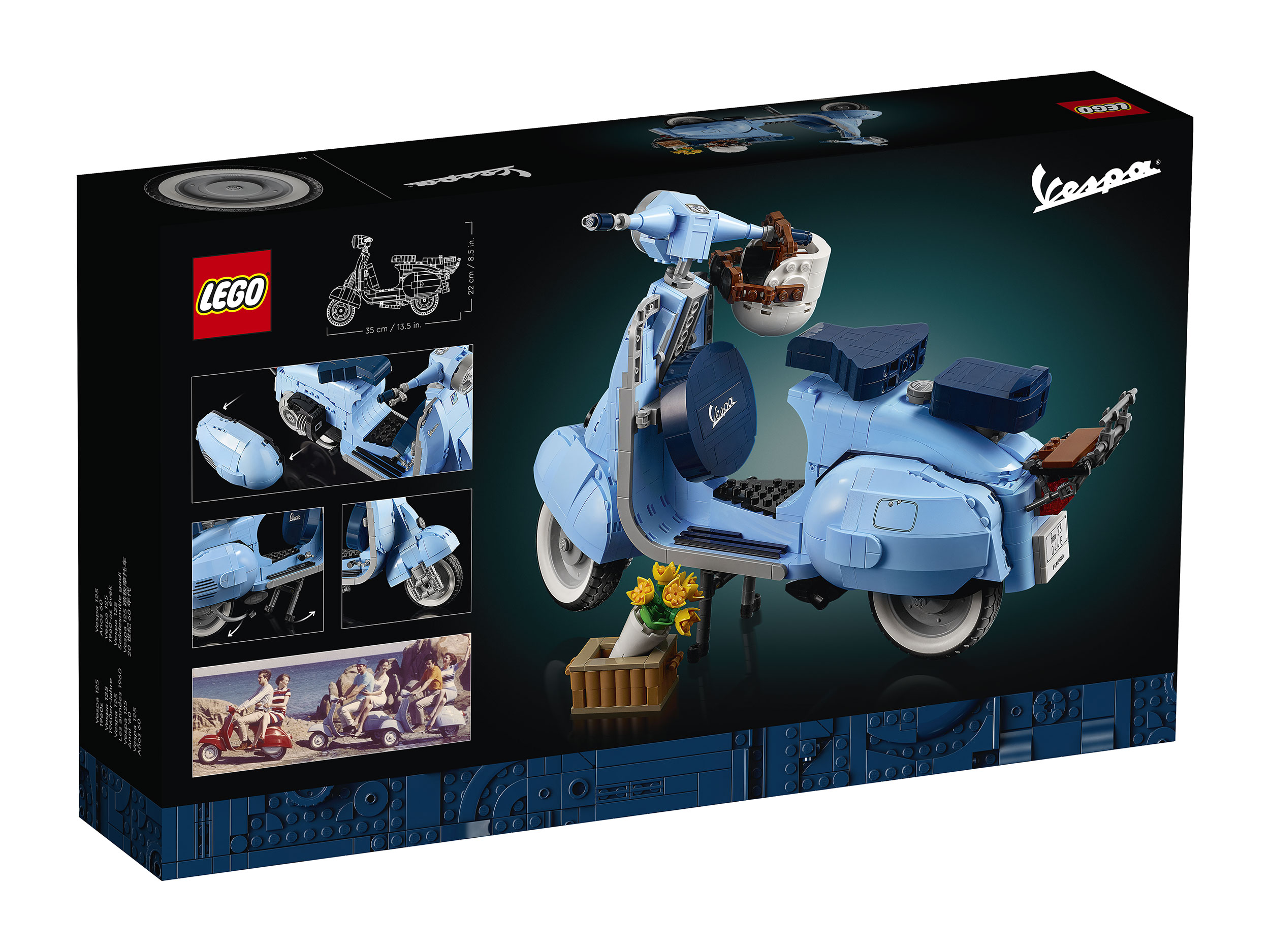 Конструктор LEGO Vespa 125 (10298) Фото 1