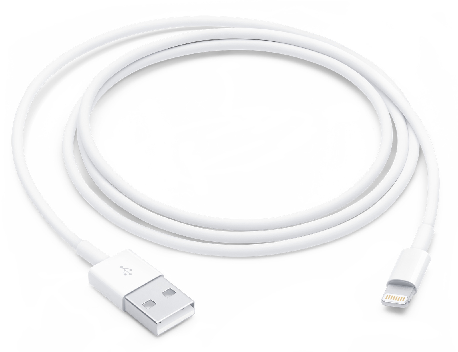 Кабель Apple Lightning - USB Cable, 1м, белый (MUQW3FE/A) Фото 0