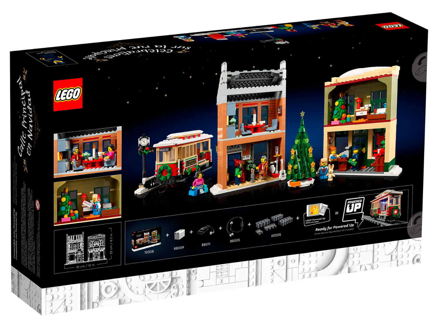 Конструктор LEGO 10308 Главная Рождественская улица Фото 7