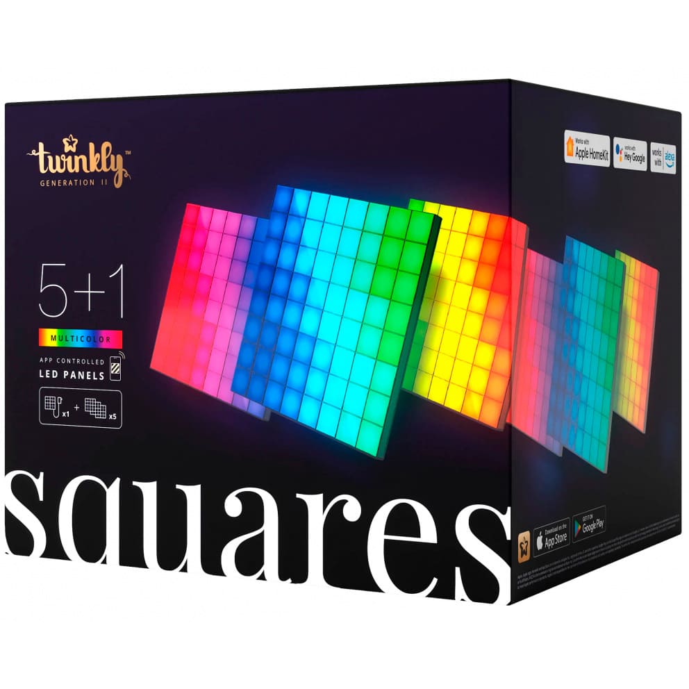 Гирлянда Twinkly Squares Multicolor Edition Starter Kit