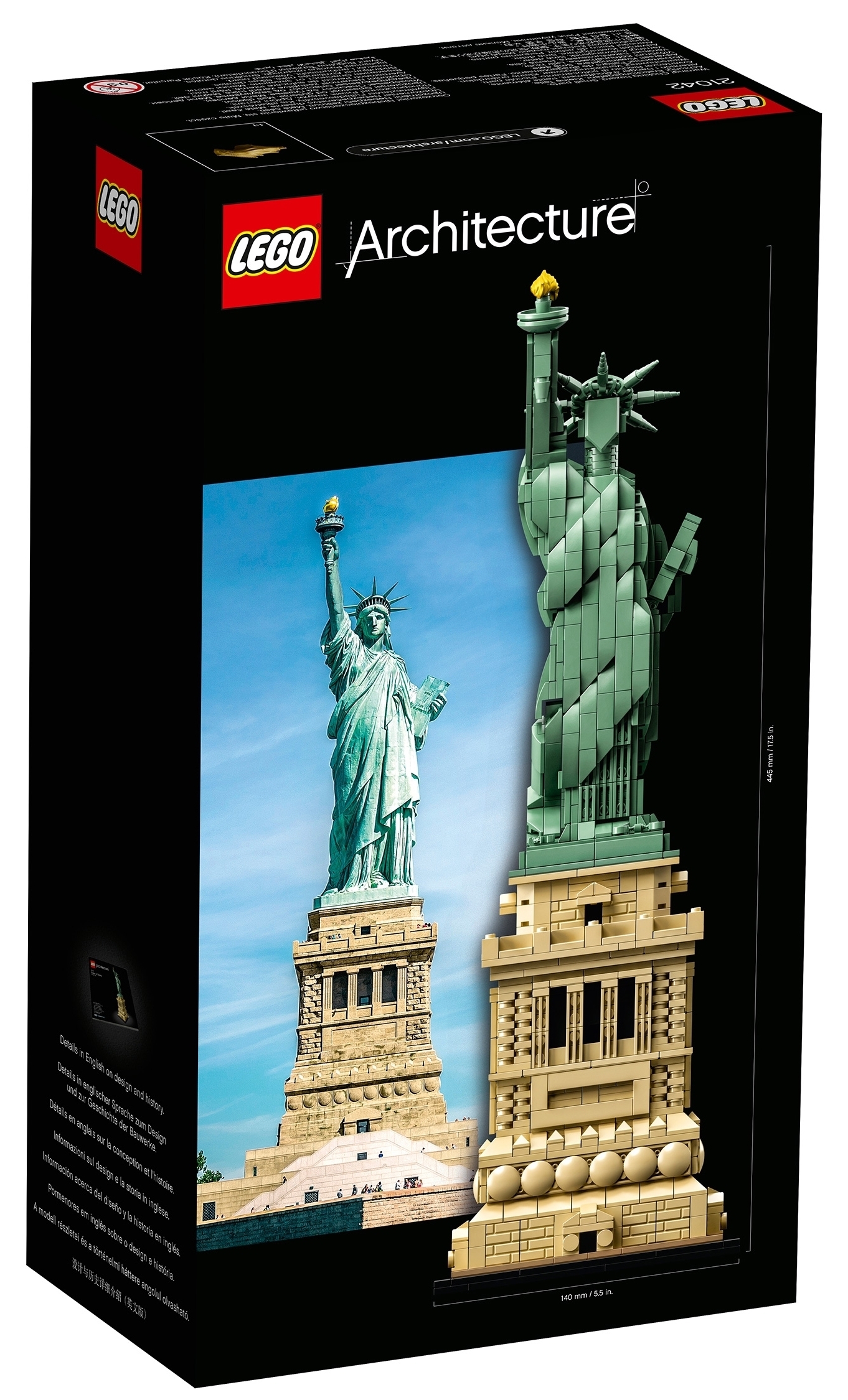 Конструктор LEGO 21042 Architecture Статуя Свободы Фото 4