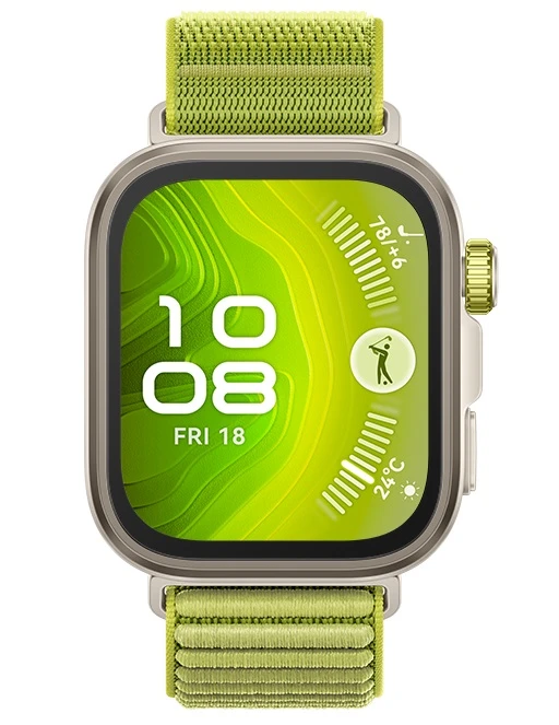 Смарт-часы  Huawei Watch Fit 4 Pro, зеленый (55020FAG) Фото 1