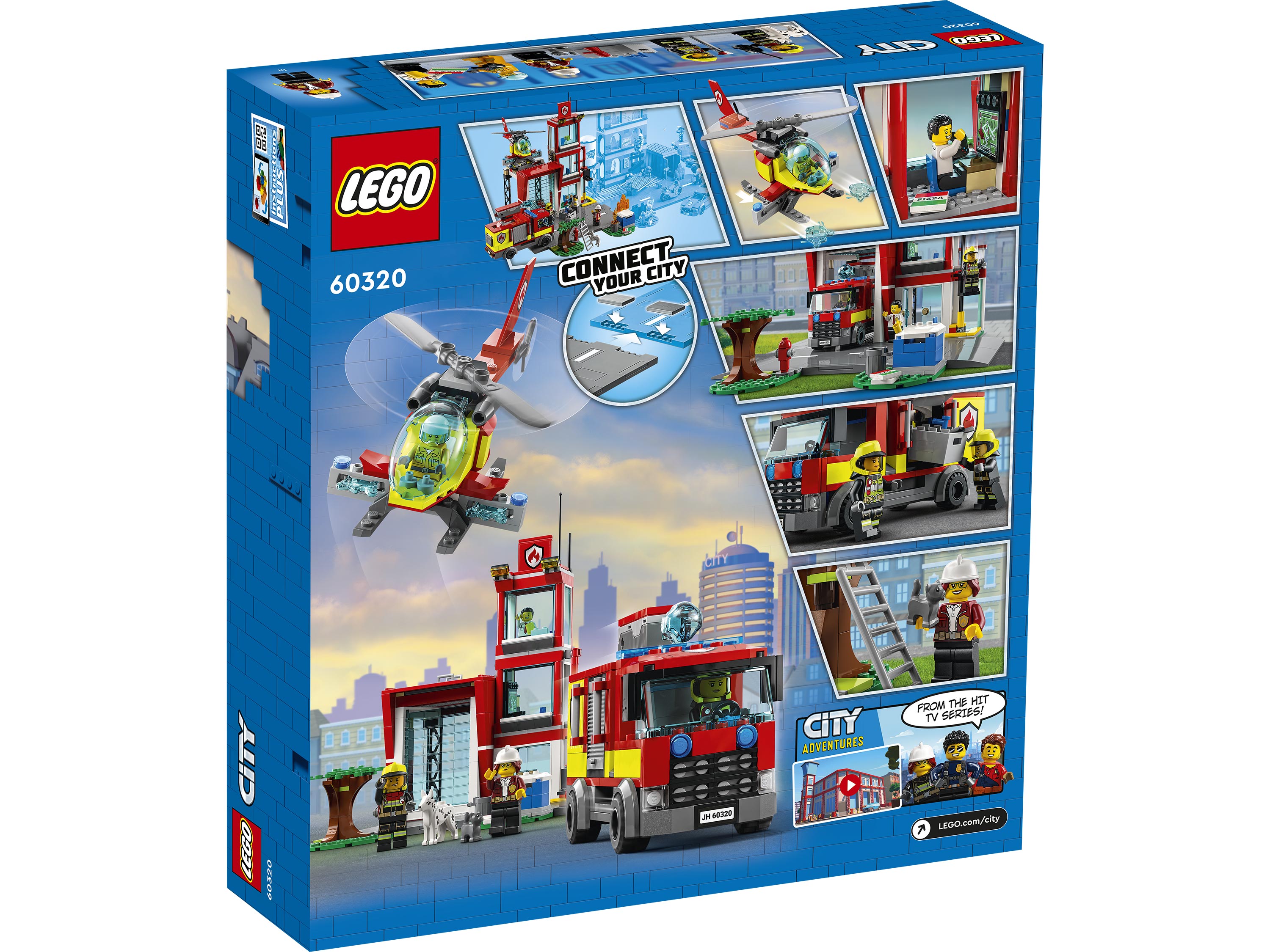 Конструктор LEGO City 60320 Пожарная часть Фото 8