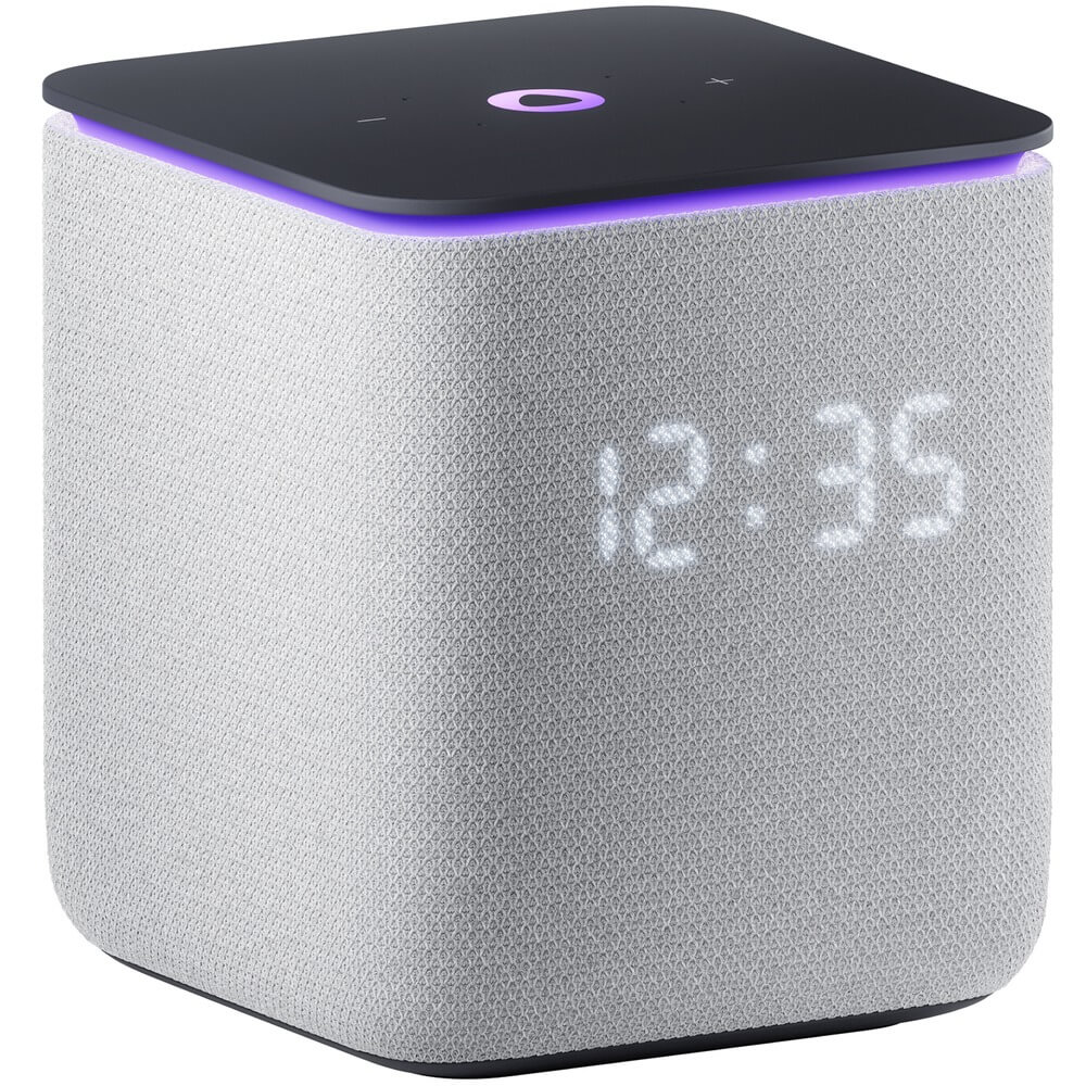 Умная колонка Яндекс Станция Миди, серый Фото 0