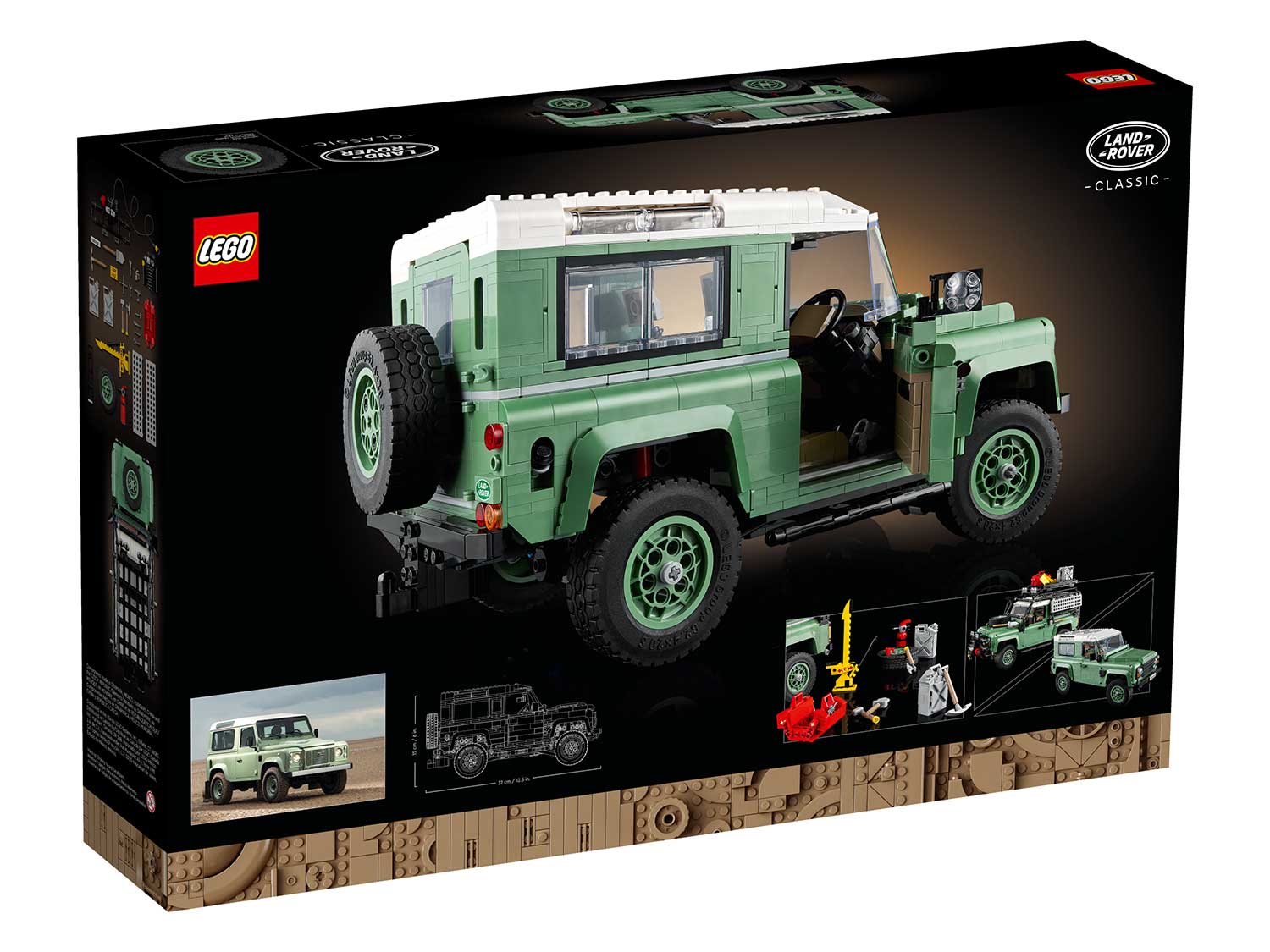 Конструктор LEGO 10317 Land Rover Classic Defender 90 Фото 8