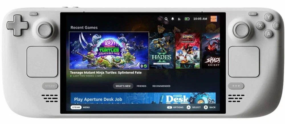 Игровая приставка Valve Steam Deck OLED Limited Edition 1ТБ, белый Фото 0